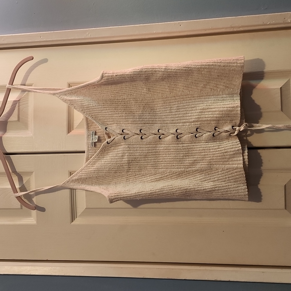 American Eagle Sweater Corset Tank